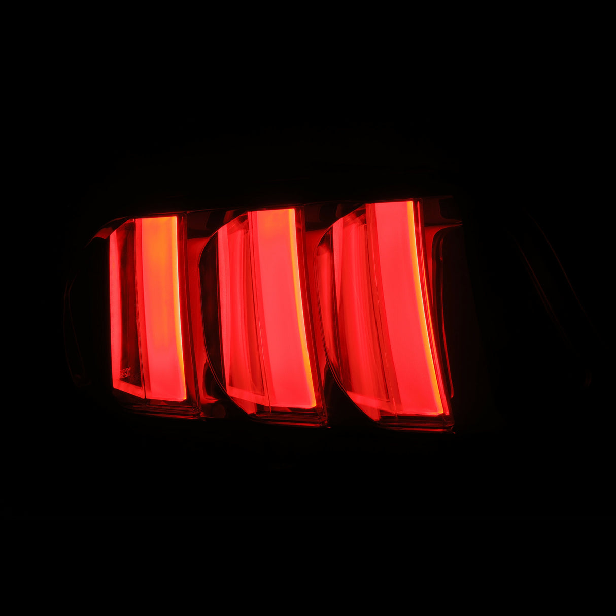 AlphaRex 655010 Prismatic LED Taillights Alpha Black