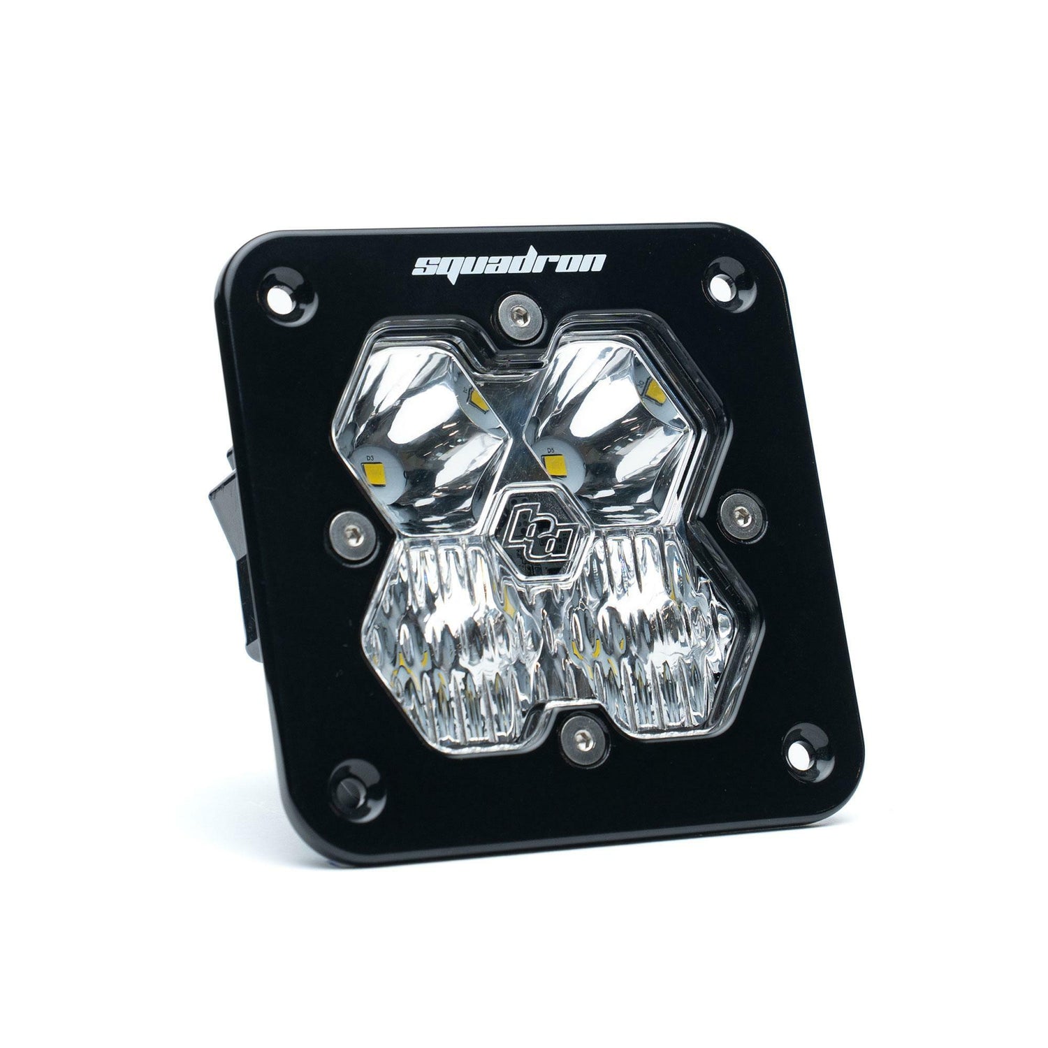 Baja Designs - 55-1003-2 Squadron 2.0 Sport Black Flush Mount LED Auxiliary Light Pod