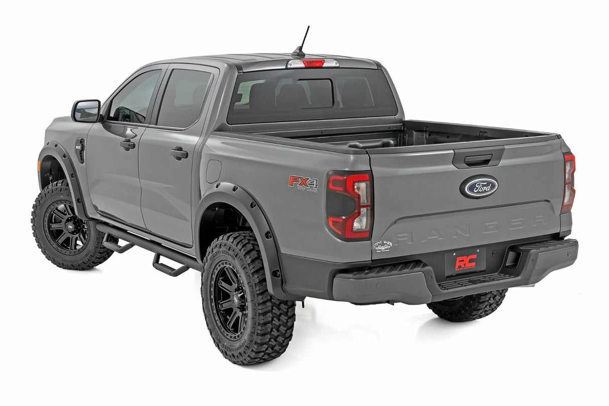 Pocket Fender Flares G1 Absolute Black Ford Ranger 2WD/4WD (2024)