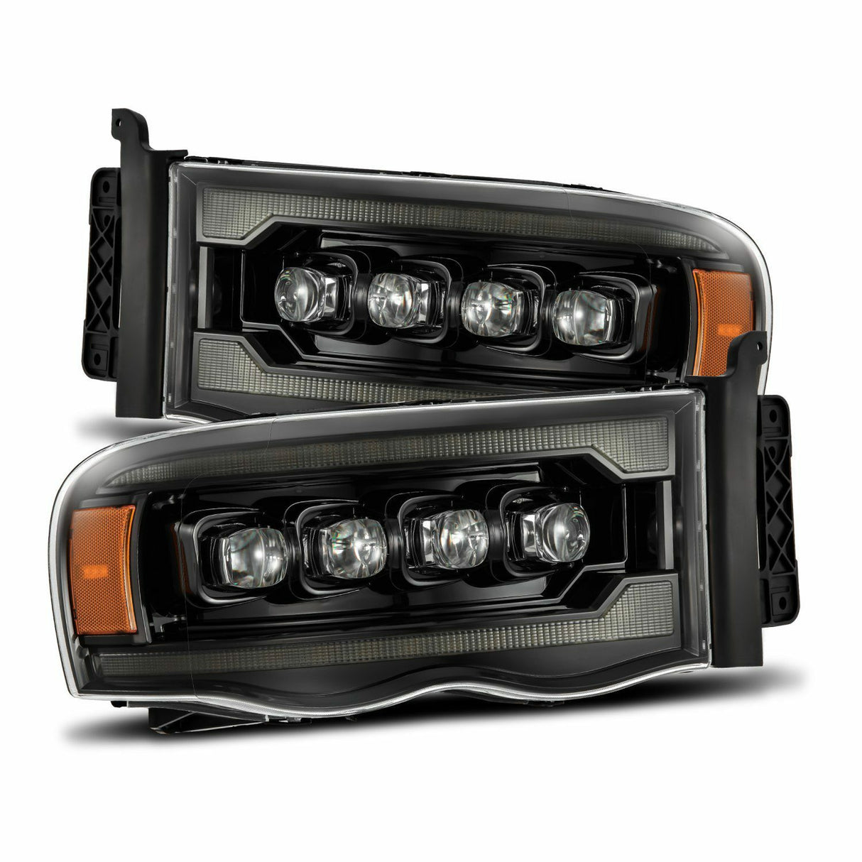 AlphaRex 880566 LED Projector Headlights in Alpha-Black