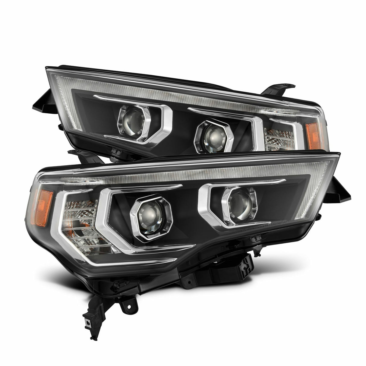 AlphaRex 880811 Projector Headlights Black