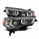AlphaRex 880811 Projector Headlights Black