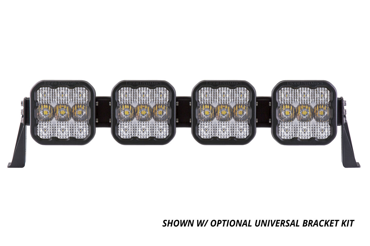 Diode Dynamics - SS5 Sport Universal CrossLink 4-Pod Lightbar White Driving - DD7206