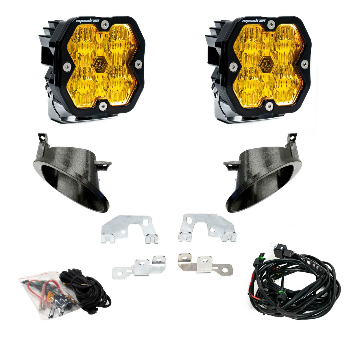 Baja Designs - 44-0029 Squadron 2.0 Sport Fog Pocket Light Kit