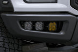 Diode Dynamics - SS3 LED Fog Light Kit for 2017-2020 Ford Raptor, Yellow Max - DD7361
