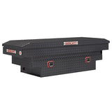 Weather Guard - Model 137-6-04 Saddle Box, Aluminum, Compact Deep, Gunmetal Gray, 9.0 cu ft - 137-6-04
