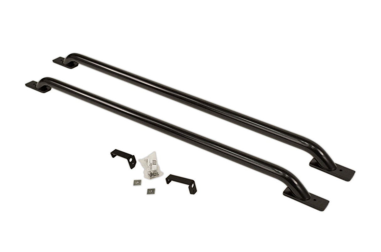 Go Rhino 8040B - Stake Pocket Bed Rail - Black Powdercoat