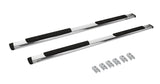 Go Rhino 685404580PS - 5" OE Xtreme Low Profile Side Steps with Mounting Brackets Kit - Polished Stainless Steel