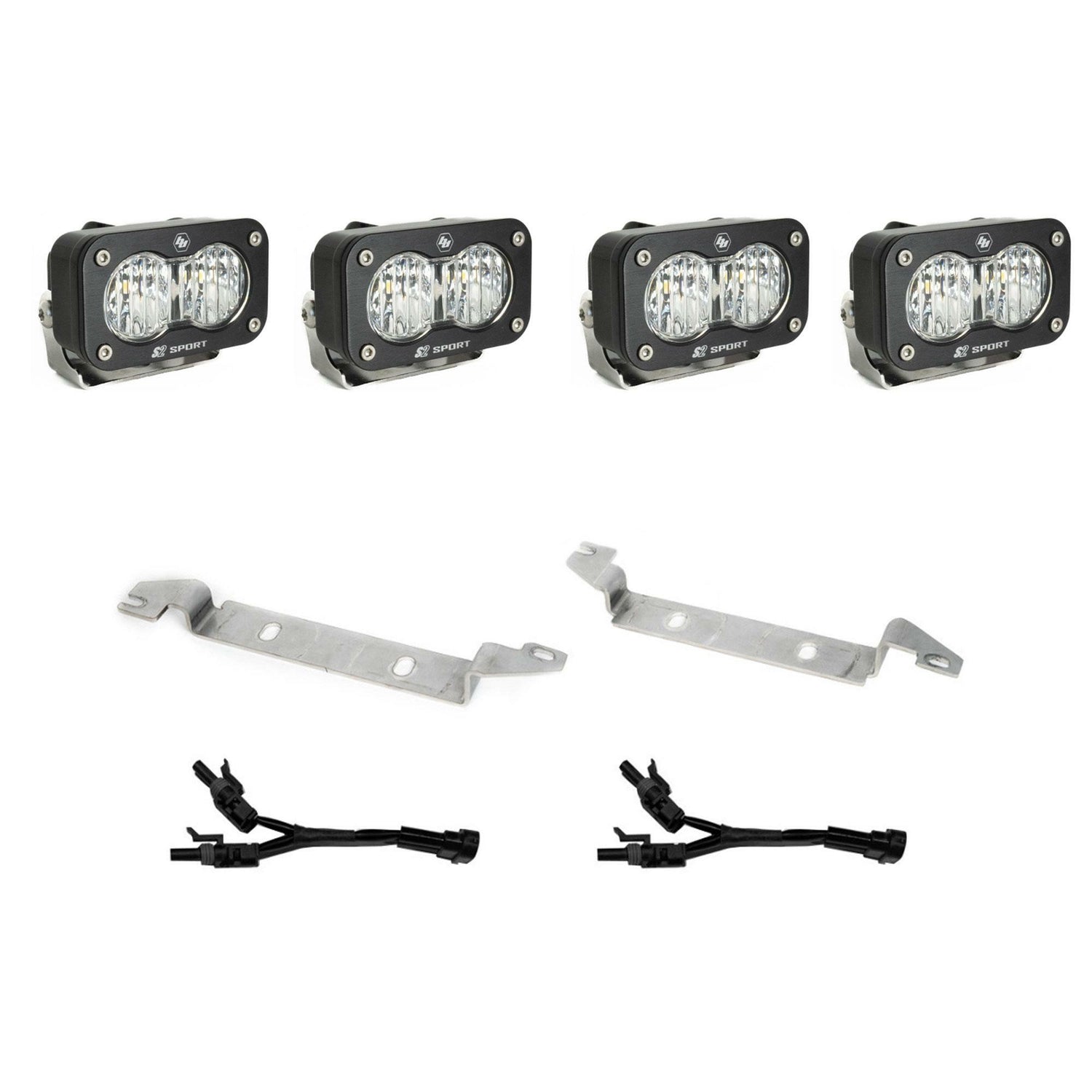 Baja Designs 44-8280 S2 Sport OEM Fog Light Replacement Kit