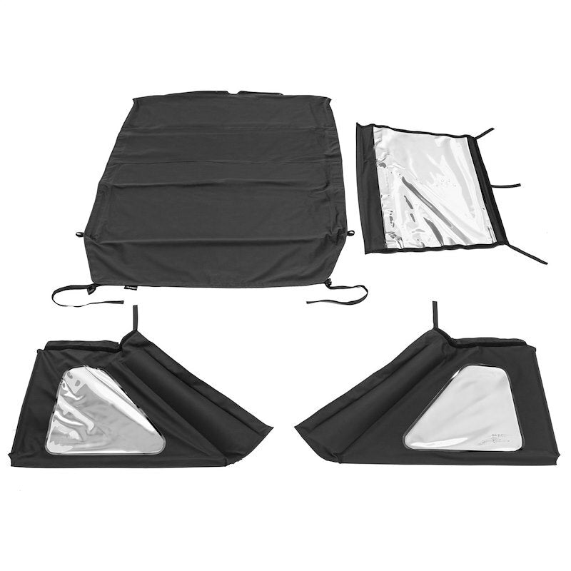 Rugged Ridge 13863.35 VOYAGER FASTBACK TOP;BLACK DIAMOND;JEEP