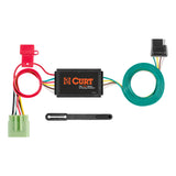 Curt - Custom 4-Flat, Select Jeep Grand Cherokee, OEM Tow Package Required - 55369