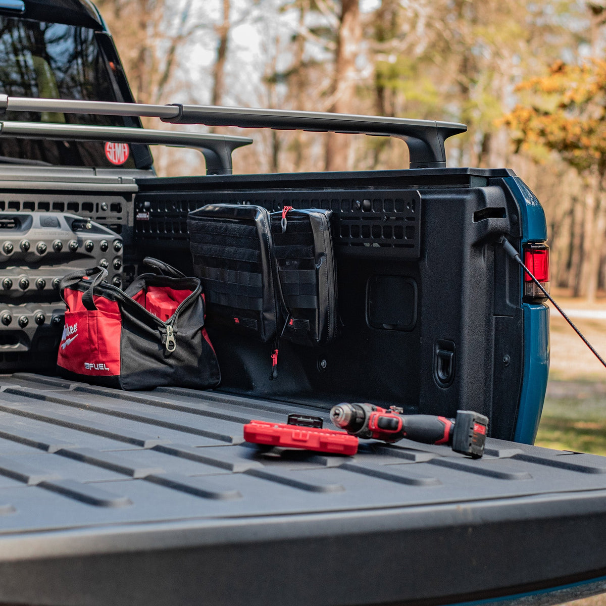 Bedside Rack MOLLE Panel System | for Rivian R1T
