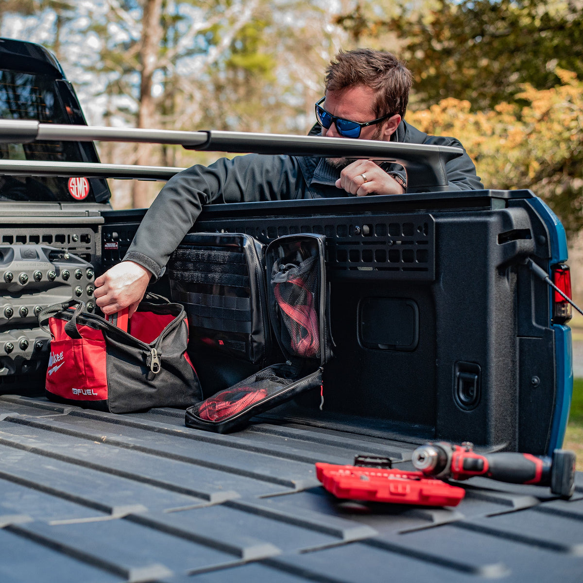 Bedside Rack MOLLE Panel System | for Rivian R1T