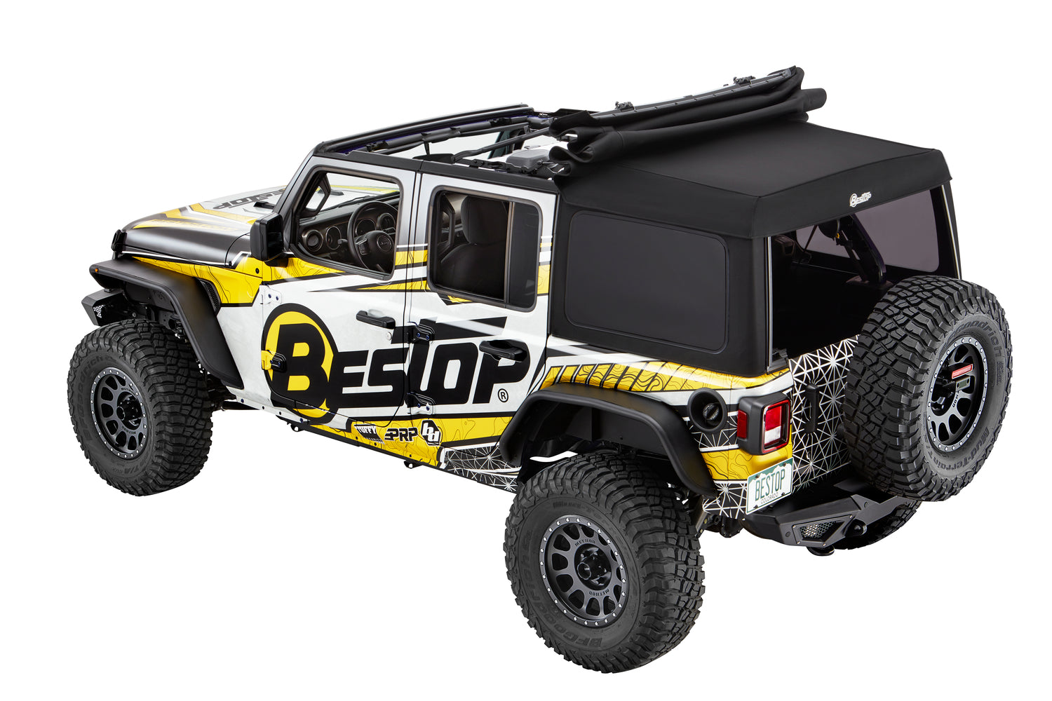 Bestop - 54725-17 - Supertop Ultra Squareback Soft Top