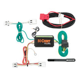 Curt - Custom Wiring Harness, 4-Way Flat Output, Select Nissan Leaf - 56227