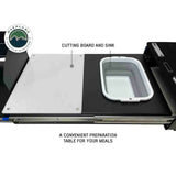Overland Vehicle Systems - Cargo Box Kitchen With Slide Out Sink, Cooking Shelve and Slide Out Work Station - 21010401