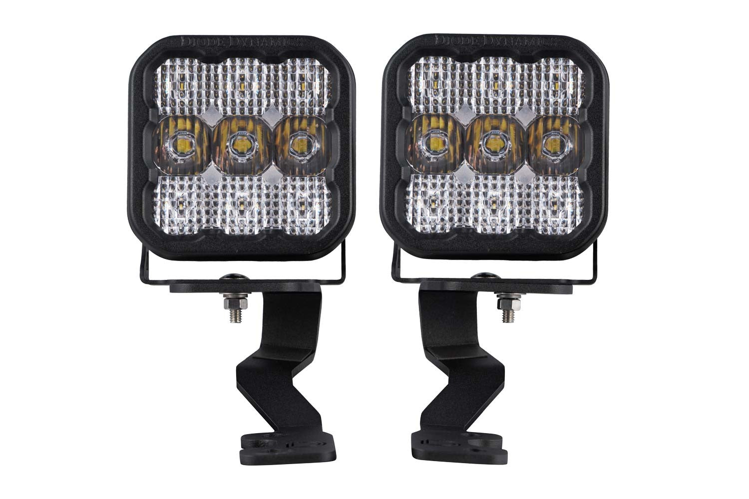 Diode Dynamics - Stage Series Ditch Light Kit for 2022+ Toyota Tundra, SS5 Sport White Combo - DD7397