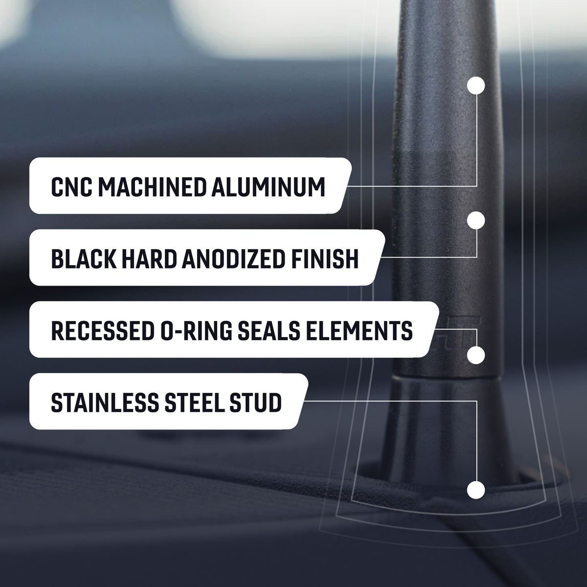 Perfect-Fit Stubby Antenna | Ford F-150 & Raptor (2009-14)