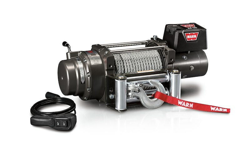Warn - M15 12V 15,000lbs Metal Rope Heavyweight Winch - 47801