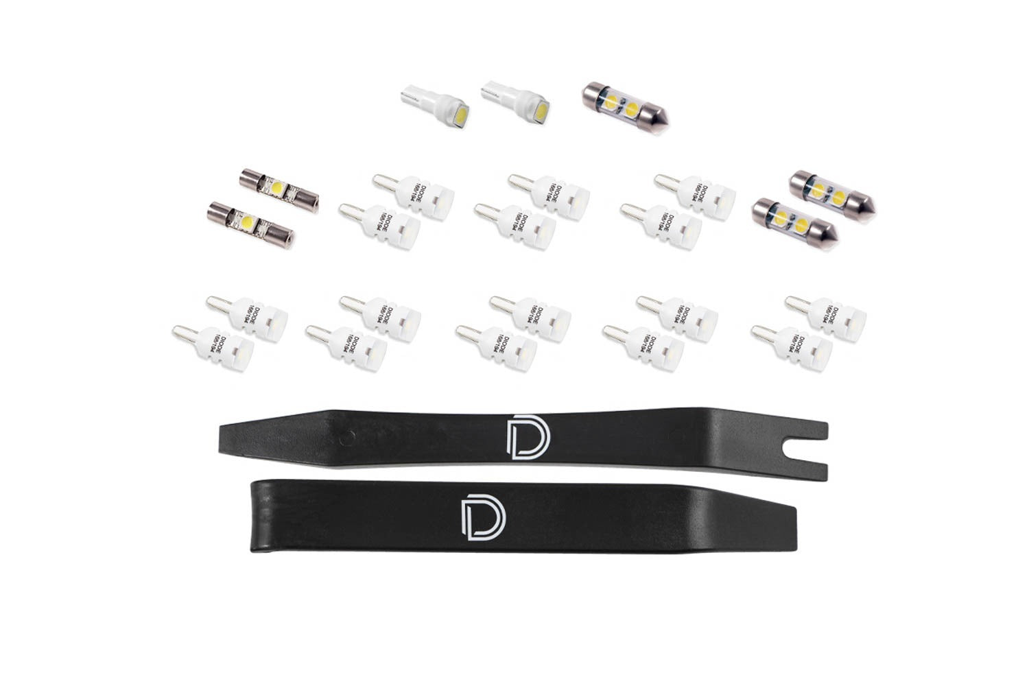 Diode Dynamics - Interior LED Kit for 2003-2009 Toyota 4Runner, Cool White Stage 1 - DD0631
