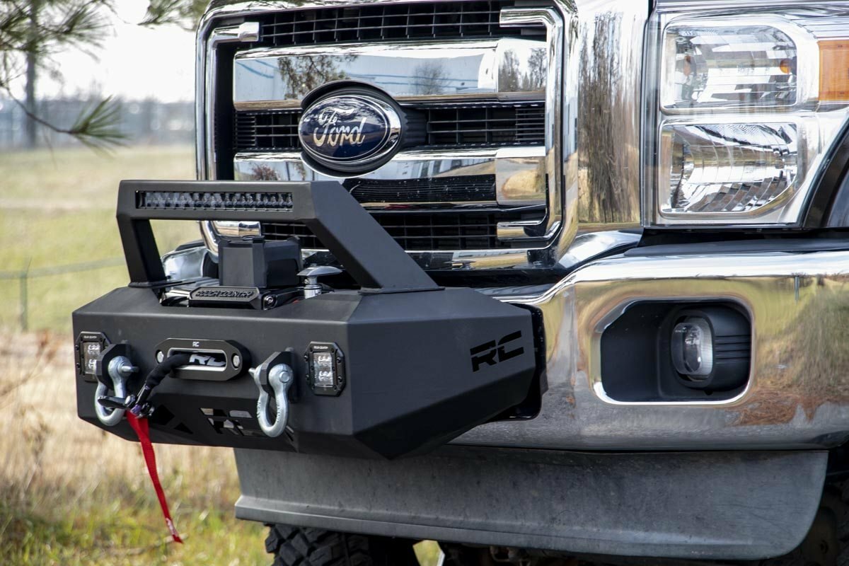 Rough Country - EXO Winch Mount Kit - Ford F-250 F-350 Super Duty 2WD 4WD (11-16) - 51006