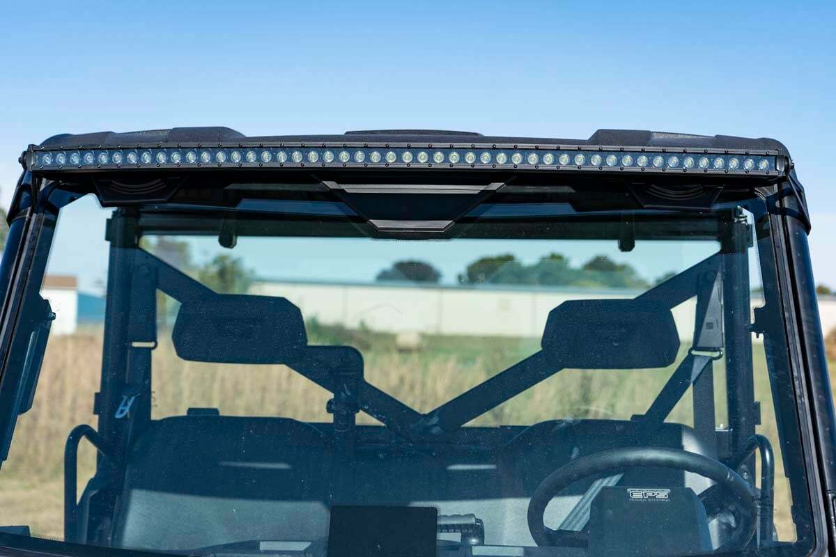 Rough Country - LED Light - Rear Mount - 50" Black Pair - Polaris Ranger 1000 Ranger XP 900 1000 - 93128
