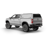 RSI SmartCap - Silverado/Sierra Truck Bed Cap Edge Commercial White For 19-26 Chevrolet Silverado/Sierra 1500 5.5 Foot Short Bed - EC0130-WN
