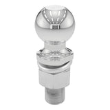 Curt - 2-5/16" Trailer Ball (1-1/4" x 3" Shank, 6,000 lbs., Chrome, Packaged) - 40076