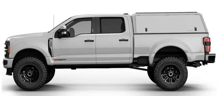 RSI SmartCap - F-250/F-350 Truck Bed Cap Edge Defender OEM White 23-26 Ford F-250/F-350 Super Duty 6.5 Foot Standard Bed - ED0336-WN