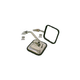Rugged Ridge - Rugged Ridge 11005.01 Door Mirror Kit, Stainless Steel; 55-86 Jeep CJ5/CJ6/CJ7/CJ8 - 11005.01