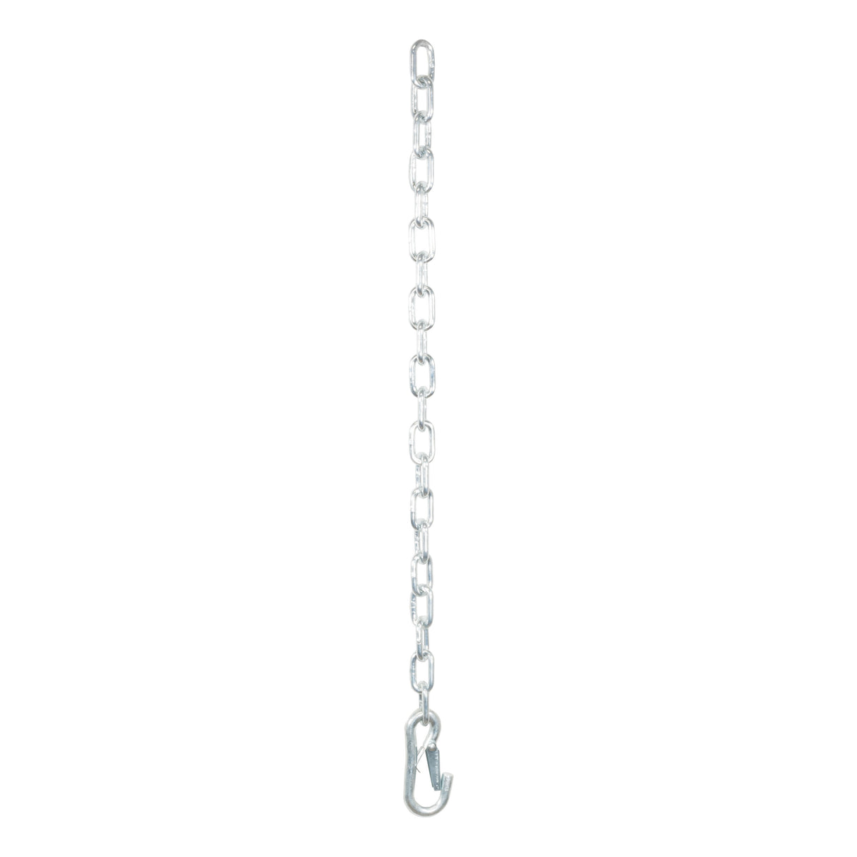 Curt - 27" Safety Chain with 1 Snap Hook (5,000 lbs, Clear Zinc) - 80313