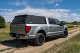 Softopper - 24-27 F-150; '24-27 F-150 Raptor, Lightning; For 5.5 ft. bed (Tan; Clear Windows; Standard Clamps) - SO-FD65D-TSR