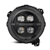 AlphaRex 880867 Projector Headlights Alpha-Black