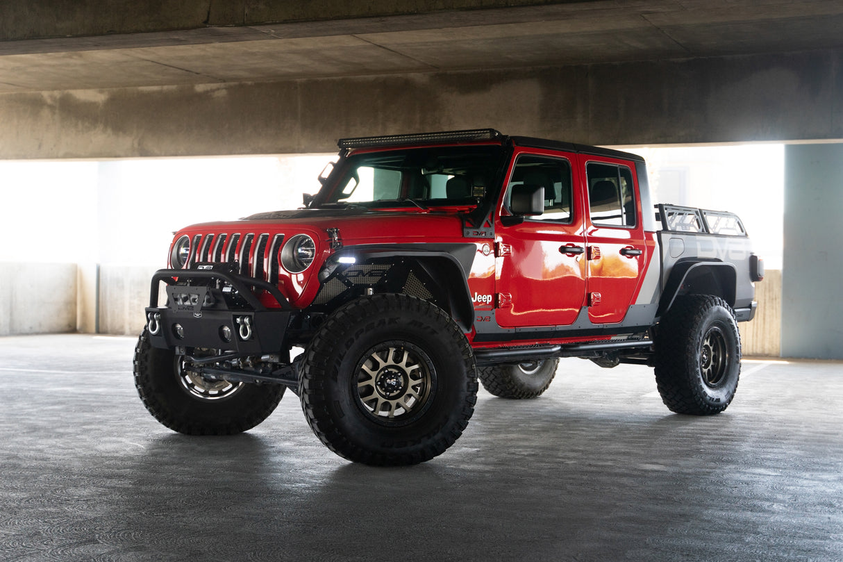 DV8 Offroad - Jeep Gladiator JT Slim Fender Flares - FDGL-07