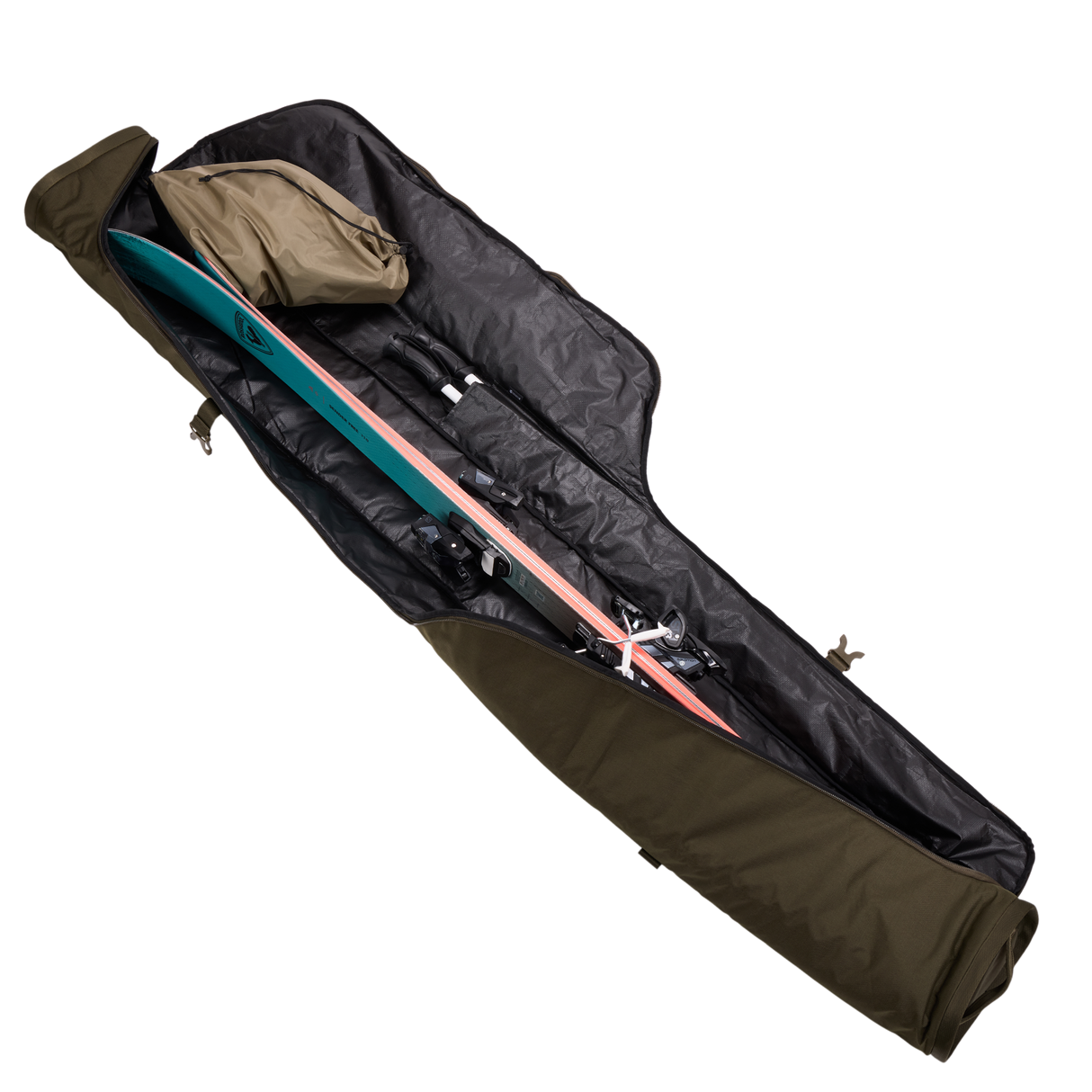 Thule - Roundtrip Ski Bag 192Cm Deep Khaki - 3205167