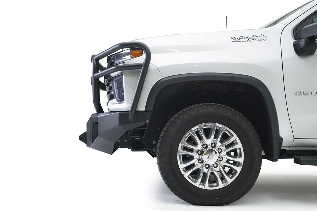 Fab Fours - 2020-2023 Chevy 2500-3500 HD Premium front bumper w/ full grill guard - CH20-A4950-1