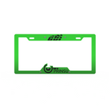 Prinsu - License Plate Cover - Green/Black - 600-000-000-148