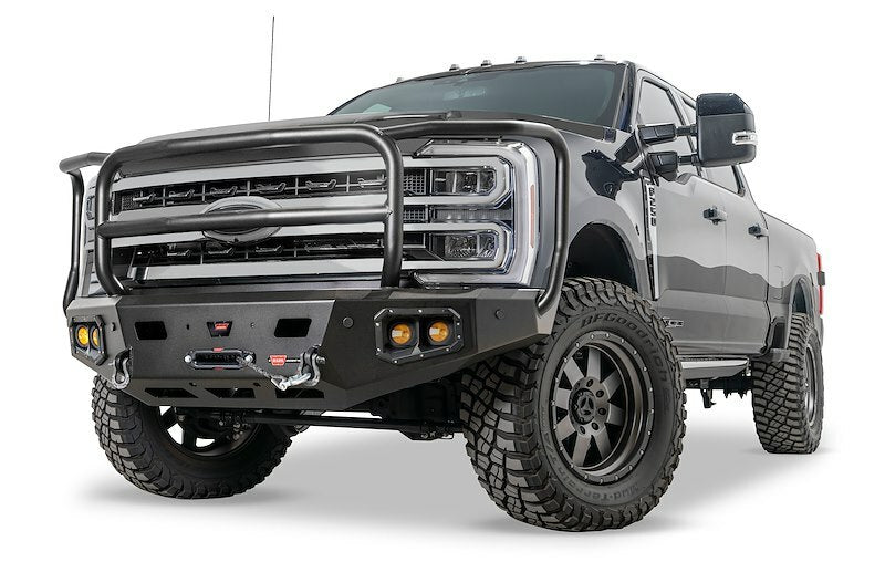 Warn - ASCENT HD BUMPER FORD SUPERDUTY WITH FULL GUARD - 110630