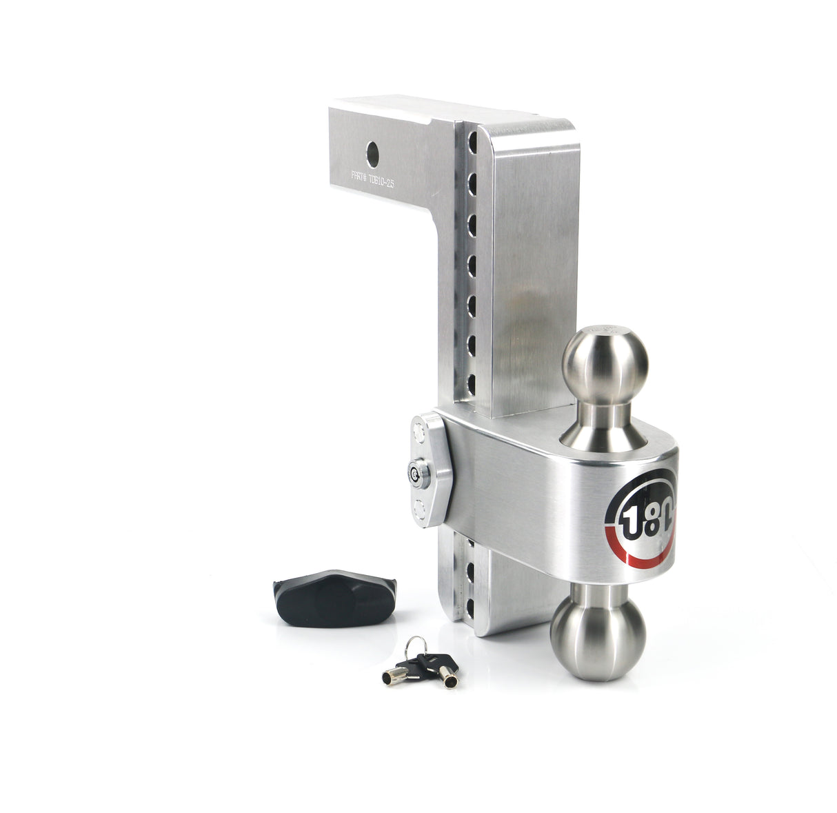 Weigh Safe - LTB10-2.5 Turnover Ball 10" Drop Hitch with 2.5" Shank