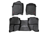 Rough Country Floor Mats - FR & RR - Ext Cab - Chevy GMC 1500 2500HD (07-14) - M-20712