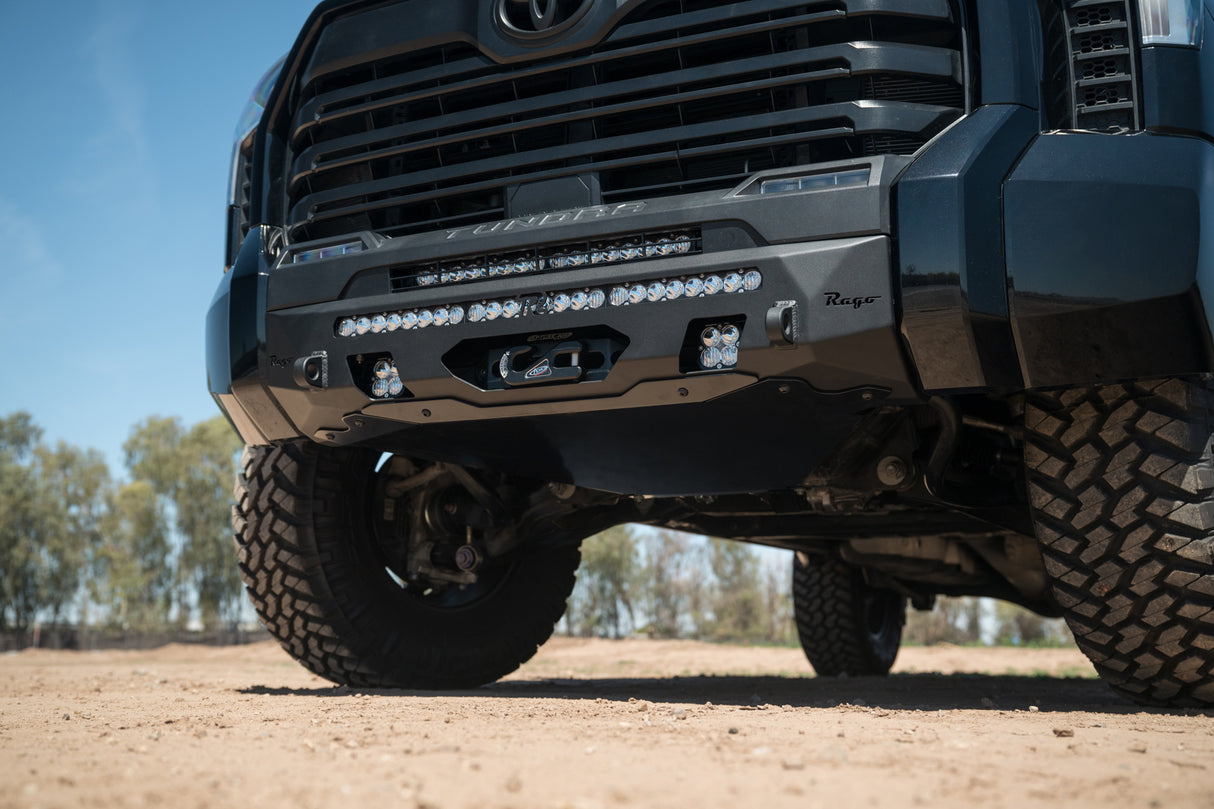 Rago Fabrication - 2022-2025 Toyota Tundra Front Skid Plate for Center Mount Front Bumper - AC7606903NA