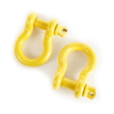 Rugged Ridge - D-Rings, 7/8-Inch, Yellow, Pair - 11235.14