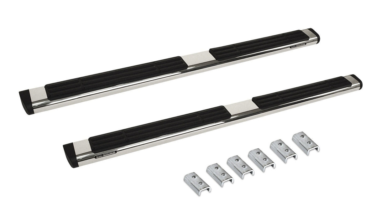 Go Rhino 686404780PS - 6" OE Xtreme SideSteps With Mounting Bracket Kit - Polished Stainless Steel