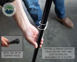 Overland Vehicle Systems - Nomadic Awning 2.5 - 8.0 ft. with Black Cover - 18059909