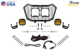 Diode Dynamics - Stage Series LED Grille Kit for 2022-2024 Honda TalonPro Yellow Combo - DD7904