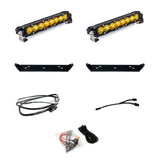 Baja Designs - 448066 - S8 10 Inch Dual Behind Grille Light Bar Kit