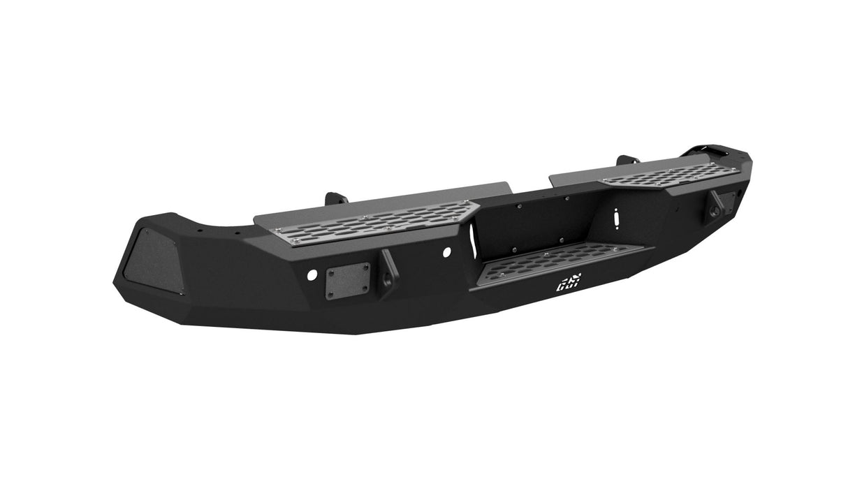 CBI - 2nd Gen Toyota Tundra Rear Bumper - 2014-2021 - Bare Metal                                                                - 200-000-012-013