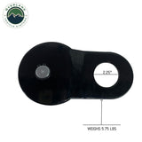Overland Vehicle Systems - Snatch Block - Heavy Duty Universal Snatch Block Pulley - 19139905