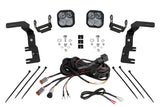 Diode Dynamics - Stage Series Ditch Light Kit for 2023+ Chevrolet Colorado SS3 Sport White Combo - DD7811