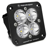 Baja Designs - 551006 - Squadron Sport Black Flush Mount LED Auxiliary Light Pod